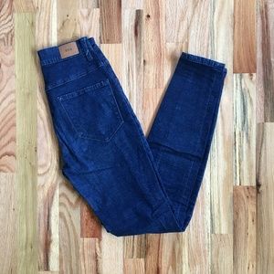 Seamed High Waisted Skinny Jeans